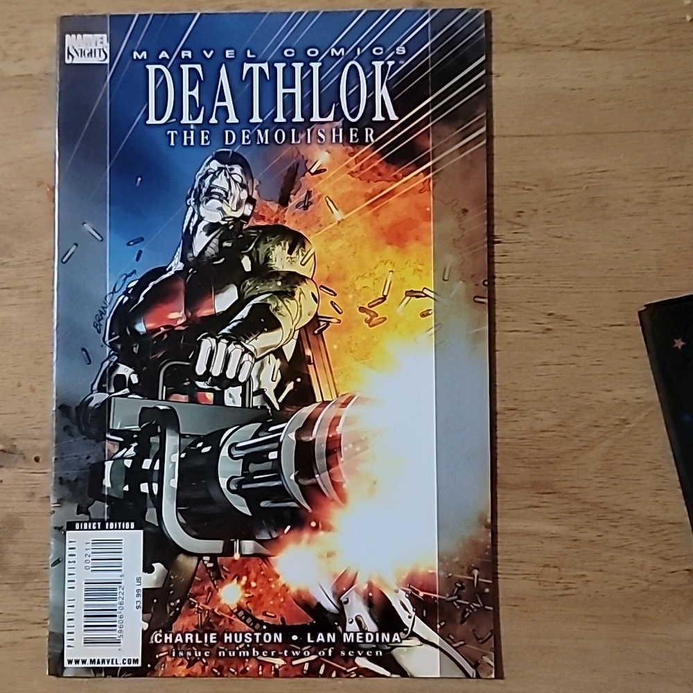 Marvel comic book Deathlok the Demolisher